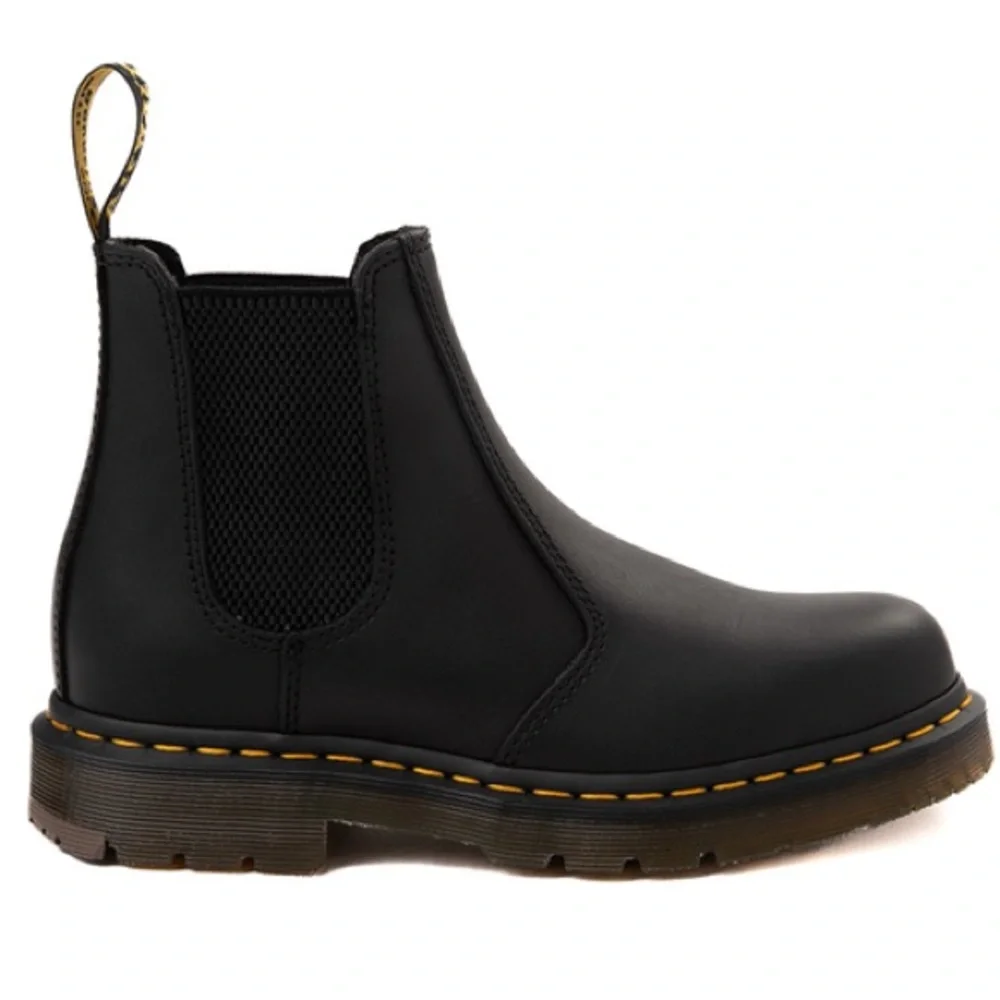 Dr. Martens 2976 YS Chelsea Boots Black Smooth Leather NIB Men's 11 EU45